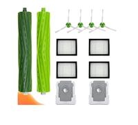 eufeifeiegds For i3 i7 i7+ E5 E6 E7 Robot Aspirapolvere Spazzola Principale Rullo Filtro Hepa Sacchetto Polvere Straccio Parte for Sostituzione Aspirapolvere wefeiegds(Set 9)