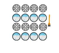 eufeifeiegds For TW2947 RO2910 RO2913 RO2915 RO2932 RO2933 RO2957 RO2981 TW2913EA TW2971EA Filter No. ZR904301 wefeiegds(Set E)