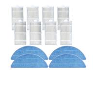eufeifeiegds For V5s Pro V3 V5 V5s V3s V50 X5 Spazzola laterale di ricambio Prefiltro HEPA Panno for mocio Robot Aspirapolvere wefeiegds(Set 8)