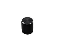 eufeifeiegds Hote: 6mm 5 pezzi 15 x17 15 * 17 mm manopola del potenziometro del volume dell'asse D con tappo in alluminio oro, argento e nero wefeiegds