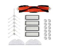 Eufeifeiegds - Kit di ricambi per aspirapolvere S50, S51, E35, panno per mocio, filtro HEPA, spazzola laterale, rotella a rullo (kit 8)