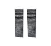 eufeifeiegds Kit di sostituzione automatica del filtro al carbone attivo for cappa aspirante a rulli da 2 pezzi wefeiegds