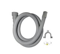 eufeifeiegds Kit tubo di scarico for lavatrice e lavastoviglie da 1 pezzo, incluso tubo flessibile ondulato, adattatore di prolunga e fascetta stringitubo wefeiegds
