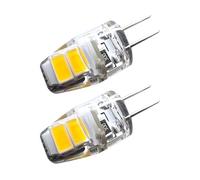 eufeifeiegds Lampadina LED G4 a 2 pin DC 5V 6V, luce professionale for strumenti, lampadina in gel di silicone GZ4 GU4(White 6000K)