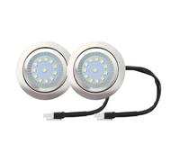 eufeifeiegds Lampadine for cappa da cucina DC 12V da 2 pezzi, luce LED for cappa in acciaio inossidabile, luce di ricambio for cappa da cucina da incasso, connettore EL wefeiegds