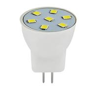 eufeifeiegds Lampadine LED MR8 2W 12V GU4.0 Bi-pin Bianco caldo 2700K-3000K for illuminazione esterna a bassa tensione for alberi(Warm White 3000K,1 PC)
