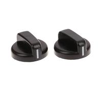 eufeifeiegds Manopola di controllo for fornello a gas durevole, maniglia in plastica, manopole for piano cottura, forno, interruttore di ricambio generale da 8 mm, bruciatore da banco(1Pcs)