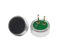 eufeifeiegds Microfono capacitivo a elettrete da 6 * 2,2 mm, sensibilità di rilevamento, condensatore a elettrete, microfono for altoparlante da 6 mm x 2,2 mm
