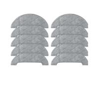 eufeifeiegds Replacement Part For 850T Robotic Vacuum Cleaner Spare Mop Pad Rag Cloth Accessories wefeiegds(10 Mops)
