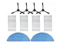 eufeifeiegds Ricambio for accessori for aspirapolvere robot E32 SW: spazzola laterale di ricambio, filtro HEPA, panno for mocio, straccio for pulire. wefeiegds(Set 1)