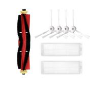 eufeifeiegds Ricambio for Robot Vacuum-Mop 2 Pro MJST1S, Rullo, Spazzola Laterale, Filtro Hepa, Panno for Mocio, Confezione di Ricarica wefeiegds(Burgundy)
