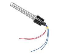 eufeifeiegds Scaldabagno solare AC&DC con tubo sonda 48V&220V Termostato for elemento riscaldante scaldabagno elettrico SUS304(220v 1500w 48v 1000w)