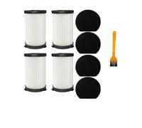eufeifeiegds Sponge Filter for D600 D601 Iwoly V600 Ariete RBT 2761 2759 Conga Thunderbrush 520 560 Techwood 7036 Spare wefeiegds(4 Pcs)