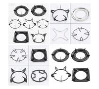 eufeifeiegds Supporto for padella wok in ghisa, supporto for bruciatore, supporto for padella wok in ghisa for bruciatori, copertura for fornello a gas(8)