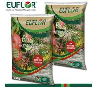 Euflor 2 x 2,5 KG Bio Hornspäne Organici Attaccare Tessuto Fertilizzante 100%