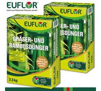 Euflor 2 x 2,5 KG Gräser- E Bambusdünger Bambù Grassedit Questa Pagina Kübelgras
