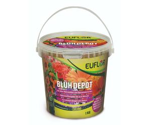Euflor BlühDepot 6M 1 kg Concime A Lungo Termine Per 6 Mesi, Granuli