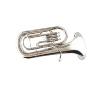 Eufonio Big Horn Tri Key Si Bemolle Strumento In Ottone Argento O Oro Strumento Professionale Eufonio(Silver)