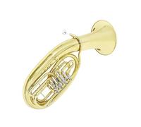 Eufonio Eufonio In Ottone A 4 Tasti Con Custodia Guanti E Tracolla