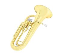 Eufonio Euphonium Baritono Triple Keys Bb Strumenti Musicali Professionali In Ottone Con Cinturini Per Guanti Da Borsa