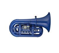 Eufonio In Plastica ABS Colorato Tono B Placcato Argento O Oro Strumento Professionale Eufonio(Blue)