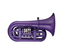 Eufonio In Plastica ABS Colorato Tono B Placcato Argento O Oro Strumento Professionale Eufonio(Purple)