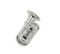 Eufonio In Plastica ABS Colorato Tono B Placcato Argento O Oro Strumento Professionale Eufonio(Silver Plated)