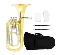Eufonio Ottone Euphonium B Flat Prestazioni Professionali Tuba Principianti Per Adulti Pratica Portatile