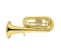 Eufonio Per Principianti Basso Tuba In Ottone Bianco Bel Suono Tonalità Si Bemolle(Silver)