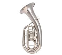 Eufonio Per Principianti Eufonio A Quattro Tasti Corno Grande Per Adulti Strumento Da Banda Professionale Oro E Argento(Silver)