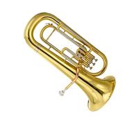 Eufonio Professionale Si Bemolle Tre Tasti Eufonio In Ottone Verniciato Oro Strumento Professionale In Ottone Con Accessori