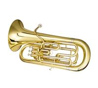 Eufonio Professionale Sistema Di Compensazione A 3+1 Tasti Eufonio Ottone Laccato Oro Strumento Con Custodia