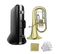 Eufonio Professionale Strumento Eufonio In Ottone Laccato Oro Si Bemolle Supporto Chiave Strumento In Ottone Professionale A Tre Tasti