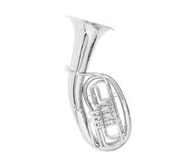 Eufonio Strumenti Musicali Eufonio Quattro Tasti Piatti Corpo Professionale In Ottone Con Accessori Completi Salviette Guanti Borse Per Il Trasporto(Type2 970)