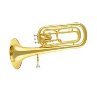 Eufonio Tenore In Si Bemolle A 3 Tasti Adatto Ai Principianti Per Esercitarsi A Suonare Strumenti Professionali Strumento Professionale Eufonio(3/4)