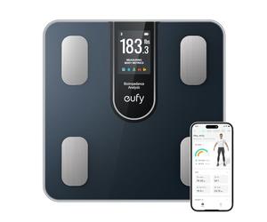 eufy C20 Bilancia pesapersone intelligente , bilancia digitale per grasso corporeo, grande display TFT, Bluetooth, 16 letture per peso, BMI e così via, multi-modalità, alta precisione