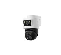 eufy PoE Bullet-PTZ Cam S4, Tripla Lente 4K UHD, FOV 122°, Pan e Tilt a 360°, Telecamera Esterna, Zoom Ibrido 8x, Traccia AI, Luce Rossa e Blu, Visione Notturna a Colori, PoE Plug and Play, Reg. 24/7