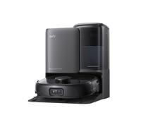 eufy Robot Aspirapolvere E25, HydroJet con Rullo Mop, 20.000 Pa Aspirazione Turbo, Robot Aspirapolvere e Lavapavimenti 2-in-1, Pulizia Angoli e Bordi, Anti-Groviglio, Evitamento Ostacoli AI, Nero