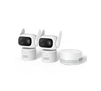 eufy Security C31 Cam Kit 2+1 Telecamere Panoramica 360°Bianco