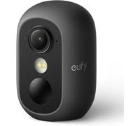 eufy Security eufyCam C35 - Confezione da 2 telecamere di sicurezza wireless HomeBase Mini, per interni ed esterni, supporto magnetico, visione notturna a colori, archiviazione senza abbonamento, IP67