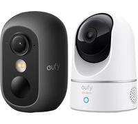 eufy Security eufyCam C35 Telecamere Wireless per Int/Est & IndoorCam E220 telecamera wifi interno