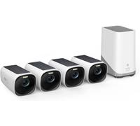 eufy Security eufycam S330 Kit 4 Wireless Solare 4K Faretto Risoluzione 4K