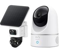 eufy Security eufyCam S4, Telecamera di Sicurezza FV Wireless da Esterno & IndoorCam E220 telecamera wifi interno(Confezione)