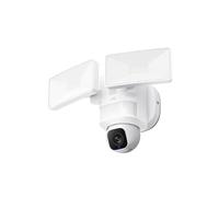 eufy Security Floodlight Cam E30, telecamera wi-fi esterno, Rotazione Panoramica e Inclinazione a 360°,Rilevamento e Tracciamento con AI, Video 2K, 2000 Lumen,Registrazione 24/7, nessun canone mensile