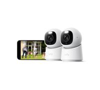 eufy Security Indoor Cam E30 2 pack telecamera Wi Fi interno 4K UHD Rotazione