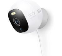 eufy Security Solo Outdoor Cam E220, telecamera di sicurezza per esterni (cablata) tutto in uno, 2K, faretto, visione notturna a colori, 0 costi mensili, IP67