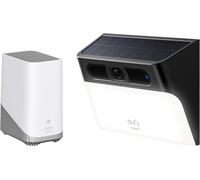eufy Security telecamera esterna da parete e luce S120 & HomeBase 3(Confezione), 1080P, wireless, potenza solare illimitata, luce attivata da rilevamento movimento, rilevamento AI, impermeabile IP65