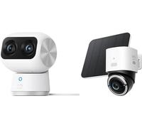 eufy Security telecamera wi-fi esterno 4G LTE S330 & Indoor Cam S350(Confezione)