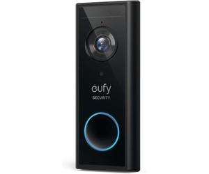 eufy Security, videocitofono wireless aggiuntivo con risoluzione 2K, audio bidirezionale, semplice auto-installazione, richiede HomeBase 2
