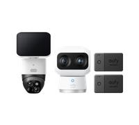 eufy SoloCam S340 + Telecamera per interni S350 + Carte eufy Security smarttrack*2